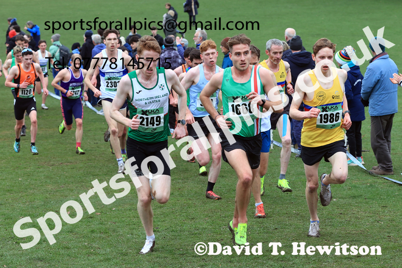 Senior Mens 2026 UK CAU Inter Counties Cross Country, Wollaton Park, Nottingham. Photo: David T. Hewitson/Sports for All Pics